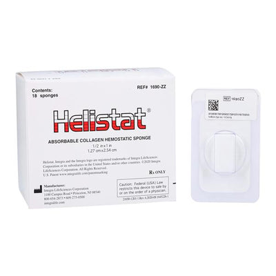 Integra York Pa, Inc -Helistat Hemostatic Collagen Sponge 1690ZZ
