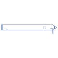 Medline Industries Inc -InvisiShield 9x96" Sterile Drape Drape Clear DYNJE4300