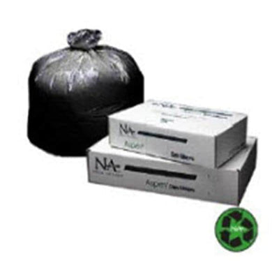 Pitt Plastics Can Liner X-Heavy Duty Black 12-16 Gallons 24x32" 500/Case - 387314