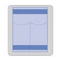 Medline Industries Inc -InvisiShield 6-3/4x12" Sterile Surgical Incise Drape Non-Fenestrated DYNJSD1018