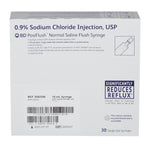 BD PosiFlush™ Sodium Chloride, Preservative Free 0.9% Injection 10 mL SYRINGE, SALINE POSIFLUSH Box of 30 - 1145610