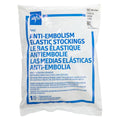 Medline Industries Inc -EMS Anti-Embolism Stocking Thigh High Open Toe Large/Long 14-17" White MDS160868