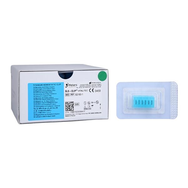 Aesculap Inc. Ligating Clip Cartridge Medium Single-Use- B2180-1