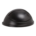 Newell Brands Dist. LLC Half Round Trash Can Lid w/Swing Door 4/Package - FG362000BLA
