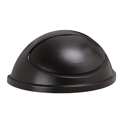 Newell Brands Dist. LLC Half Round Trash Can Lid w/Swing Door 4/Package - FG362000BLA