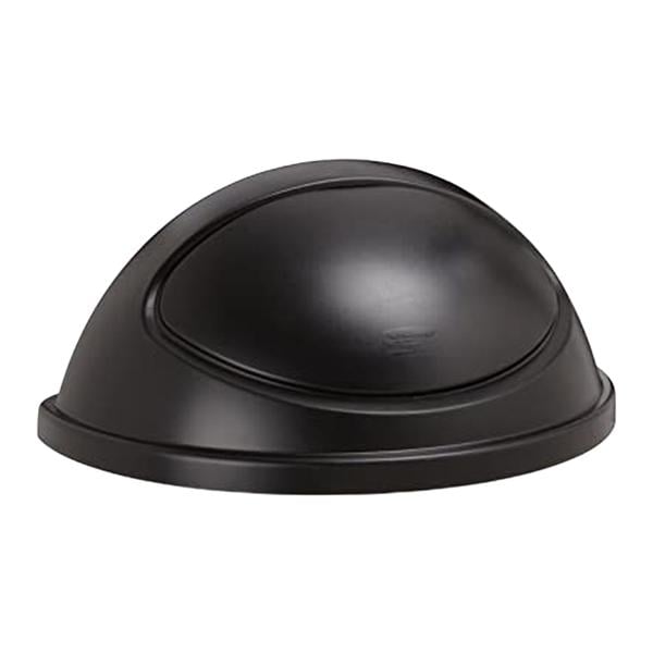 Newell Brands Dist. LLC Half Round Trash Can Lid w/Swing Door 4/Package - FG362000BLA
