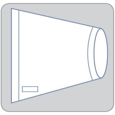 Medline Industries Inc -InvisiShield 36x28" Sterile Banded Bag Clear DYNJE63628R