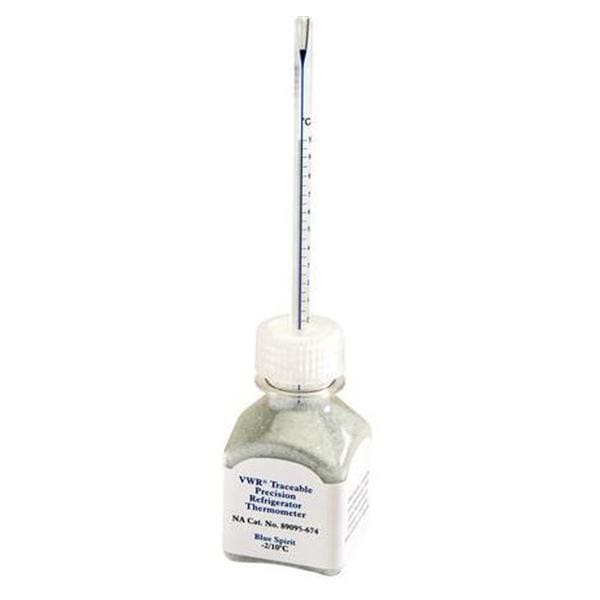 H-B Instrument VWR Laboratory Thermometer 30mL -5 to 15C Each - 89095-676