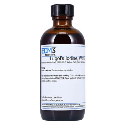 EDM3, LLC Lugol's Solution Iodine 4oz - 400352