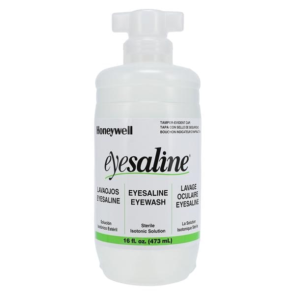 Honeywell Safety Products USA EyeSaline Emergency Eyewash Solution 16oz Bottle 12/Case - 32-000454-0000-H5