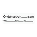 Precision Dynamics Corp. Anesthesia Label DTI Ondansetron mg/ml White 1-1/2x1/2" 600/Rl - LAN-55
