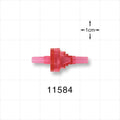 Duckbill Check Valve - 0.13 inch OD (3.3 mm); 0.112 psi CP - 11584