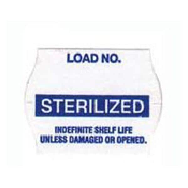 The Steris Corporation Event Label Load No. Sterilized Blue 14Rl/Box - NB538