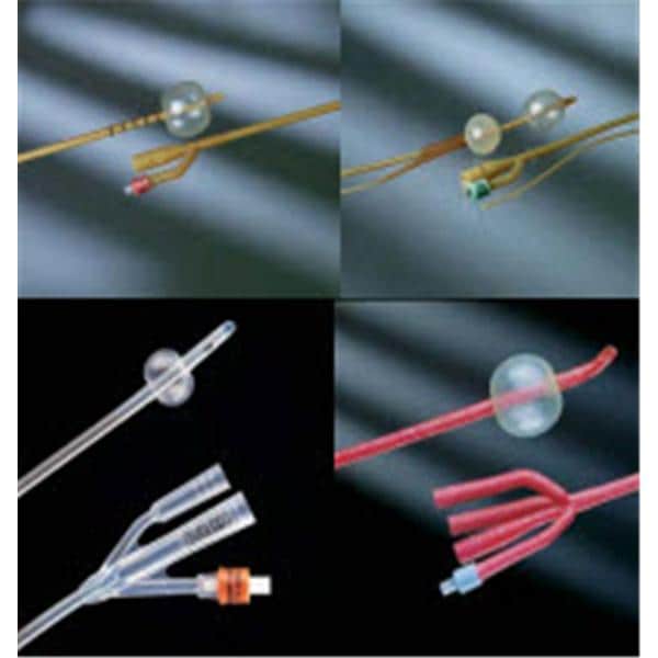 Bard Medical Division Catheter Foley Bardex 30Fr 5cc IC Shrt Rnd Tp Slcn Slvr/Hdrgl Ct 2Wy 16 12/Ca - 0165SI30