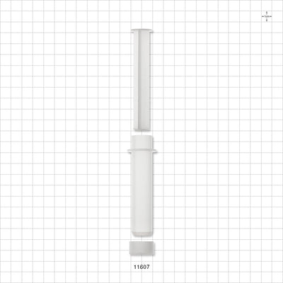 Open Ended Syringe with Cap - 13 gm - 11607