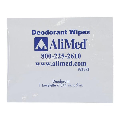 Alimed, Inc Deodorant Wipes Aluminum Chlorohydrate Pleasant Scent 500/Box - 2970011941