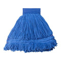 Medline Industries Inc Mop Microfiber Trad Loop 14oz String Blue 6/Ca 6/Case - MDT217794