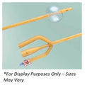 Bard Medical Division Bardex 2-Way Foley Catheter Short Round Tip Hydrogel Coated Latex 8Fr 5cc - 0165SI08