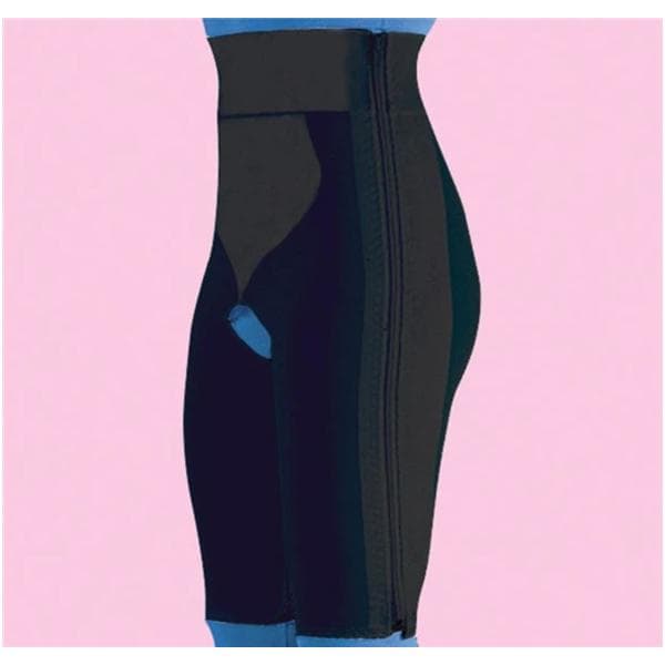 Frank Stubbs Co Inc Compression Girdle Above Knee 3XL 55+" Black - F020168