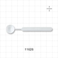 Mini Sampling Spoon, 25/Pack - 0.5 gram, 0.017 oz., 0.5 ml, 2.95 inch (75 mm) - 11626