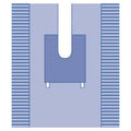 Microtek Inc -Pack Positioner 24x53" Non-Fenestrated Disposable 5/Case 8330