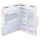 S&W Manufacturing a Smead Co File Folder Smead SuperTab 11-5/8x9-15/16" Manila with 1/3-Cut Tab/Position Fasteners 1&3 50/Box - 14535