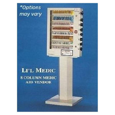 Medique Products  Li'l Medic Medical Dispenser Metal/Plastic Opaque/Tan- 1251