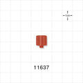 Male Luer Cap, Vented, Red -  - 11637