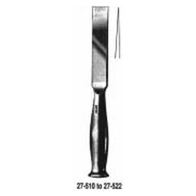 Integra York Pa, Inc -Smith-Peterson Osteotome Straight Stainless Steel Autoclavable Reusable Each 27-514