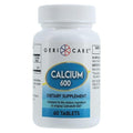 Geri-Care Pharmaceuticals Calcium Carbonate Adult Supplement Tablets 600mg 60/Bottle - 57896074606