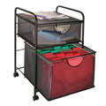 Advantus Innovative Storage Designs Mesh Hanging File And Storage Cart Each - 785705