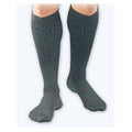 Fla Orthopedics Inc  Activa Compression Dress Socks Knee High Medium Men Men 7.5-10 Pinstripe Black - H3462