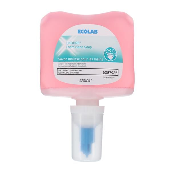 Ecolabs/Huntington Med. -Endure 50 Foam Soap 1200 mL Sulfur Oxides / Nitrogen Oxides / Carbon Oxides Fragrance Free 8/Case 6087925