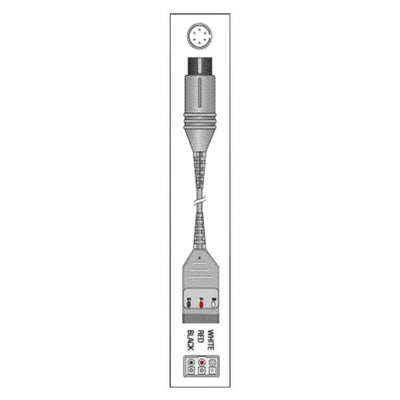 Replacement Parts Ind Inc Patient Cable New For Vital Monitor 3 Lead Each - KCC003