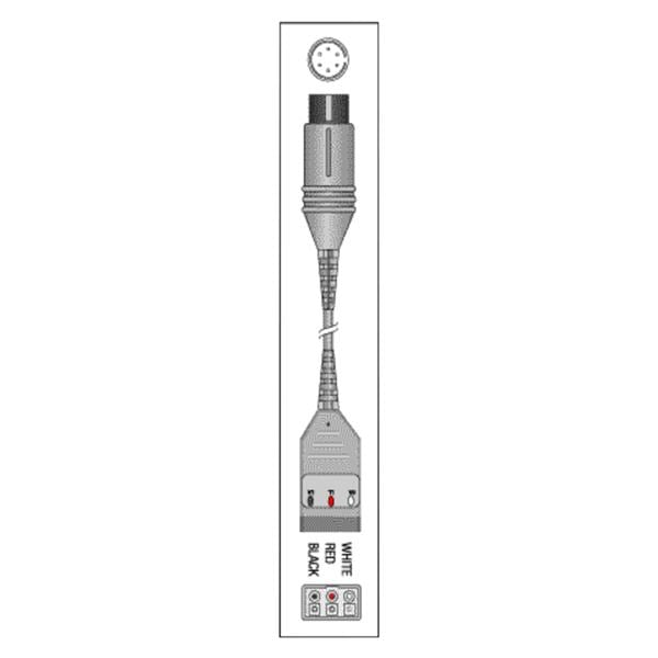 Replacement Parts Ind Inc Patient Cable New For Vital Monitor 3 Lead Each - KCC003