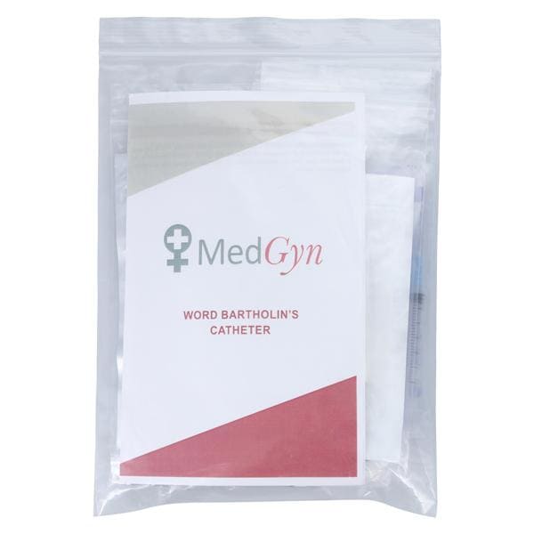 Medgyn Products Inc Word Bartholin Catheter Kit - 22719