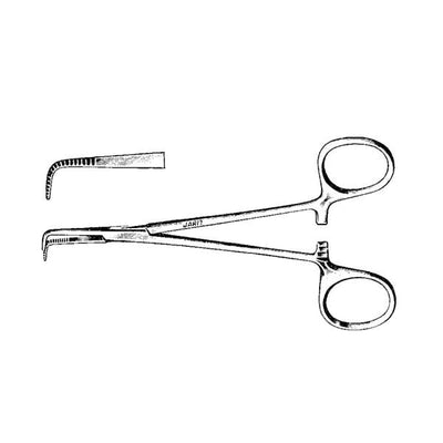 Integra Neurosciences  Petite Mixter Forcep Angled Right 5-3/8" Autoclavable Ea - 140218