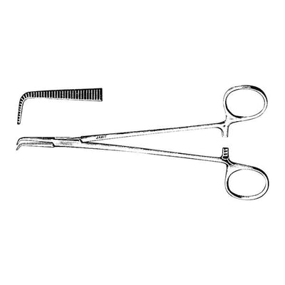 Integra Neurosciences Petite Mixter Forcep Angled Right 7-1/4" Autoclavable Ea  - 140223