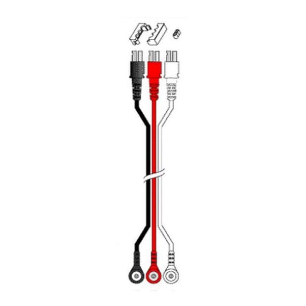 Replacement Parts Ind Inc EKG Leadwire Set New Dual/Snap 3-Lead Each - LKM017