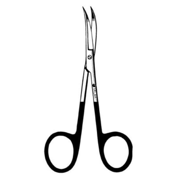Sklar Instruments -Sklarhone Iris Scissors Curved 4-1/2" Stainless Steel Non-Sterile Reusable Each 15-3457