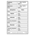 Precision Dynamics Corp. Medication Label Epinephrine mcg/ml White/Black 1/2x500" Sterile 200/Case - 3331-P