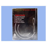 Aspen Surgical Surgical Needle .012x0.630" 1/2 Circle Stainless Steel Lanes 2x72/Bx - 215604