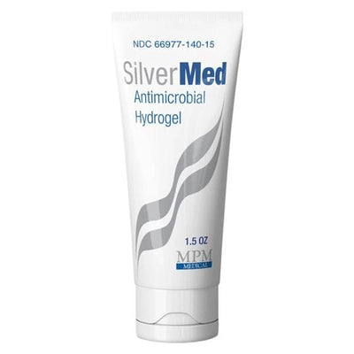 MPM Medical  SilverMed Hydrogel/Silver Antimicrobial Hydrogel 4x5" Sterile 1.5oz Clear - ABSM1406