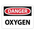 National Marker Sign Oxygen Plastic 10"x14" Ea Each - 94011-496