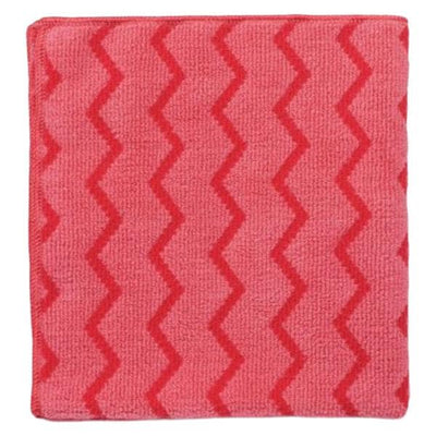 Newell Brands Dist. LLC Cloth Hygen Microfiber 16x16 Red 12/Pk 12/Package - FGQ62000RD00
