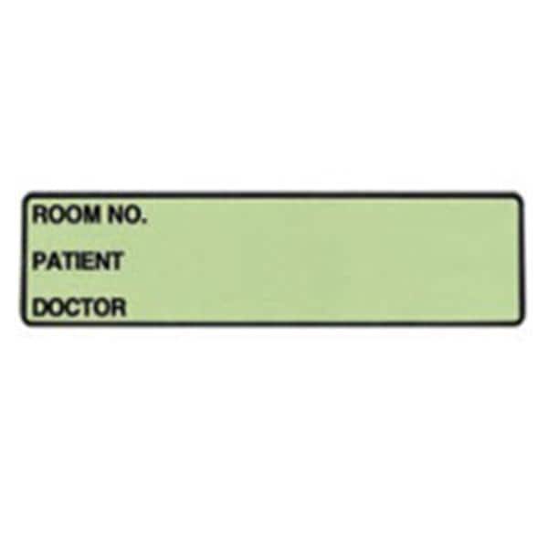 Carstens, Inc Labels ID Wide-Track Lime 5-3/8x1-3/8" 200/Rl 200/Rl - 1655-12