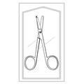 Sklar Instruments -Econo Spencer Stitch Scissors Straight 4-1/2" Stainless Steel Sterile Disposable 25/Box 96-2598