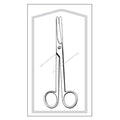 Sklar Instruments -Econo Mayo Dissecting Scissors Straight 5-1/2" Stainless Steel Sterile Disposable 25/Box 96-2531