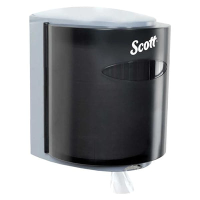 Kimberly Clark Professional -Scott Paper Towel Dispenser Smoke Plastic Wall Mount For Scott Roll Control Center Pull Each 09989