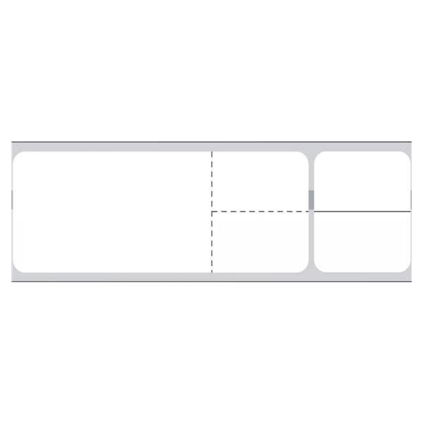 Precision Dynamics Corp. Labels Misys/Sunq White 1-3/16x4-1/8 9600/Bx 9600/Box - TD-SQBLSTR